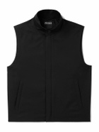Zegna - Slim-Fit Shell Gilet - Black