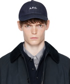 A.P.C. Indigo Charlie Cap