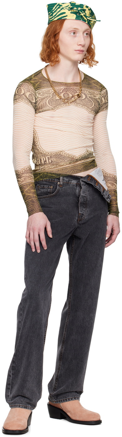 Jean Paul Gaultier Gold 'The Gaultier Safety Pin' Necklace
