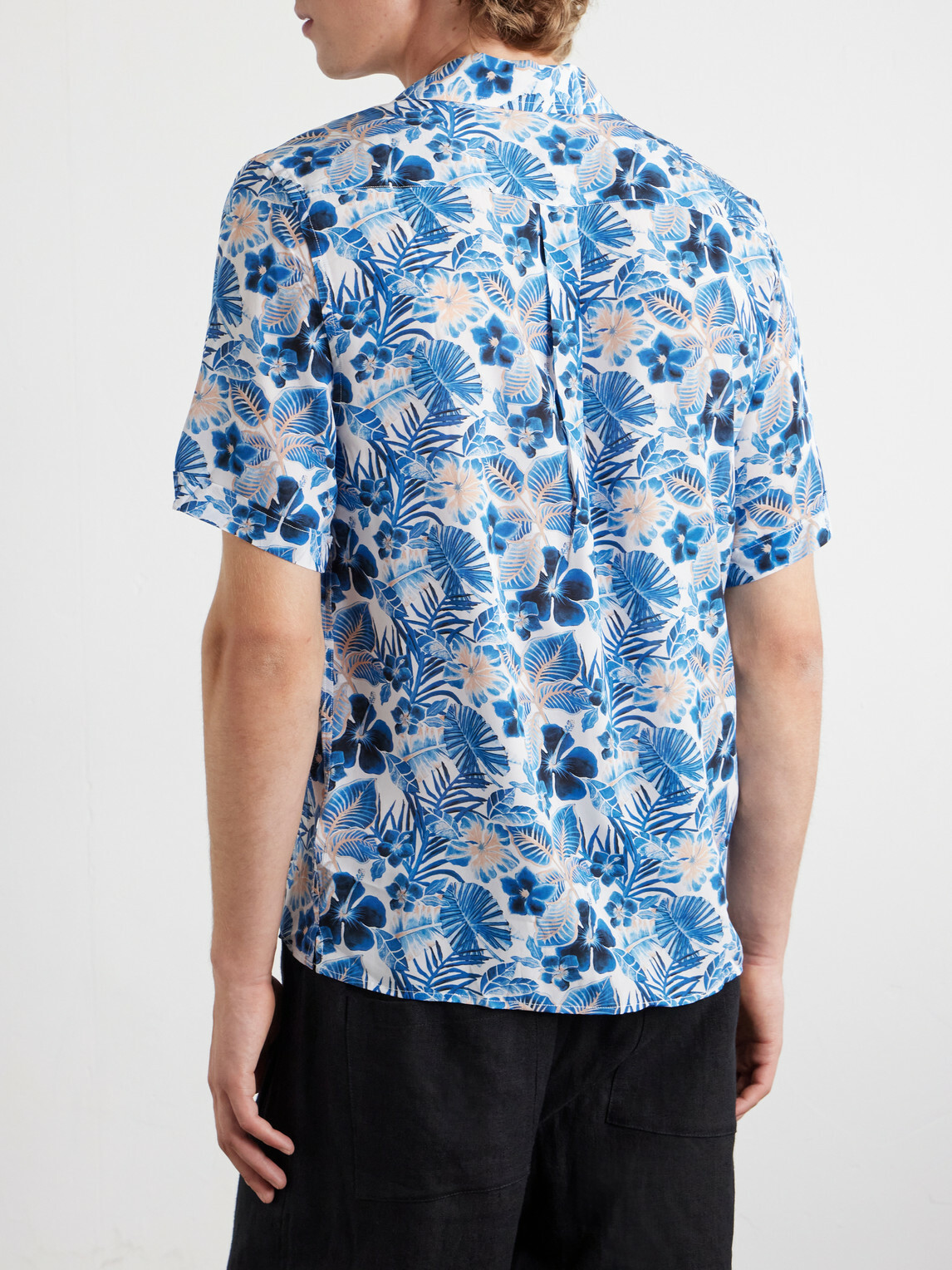 Vilebrequin - Charli Camp-Collar Printed Shirt - Blue