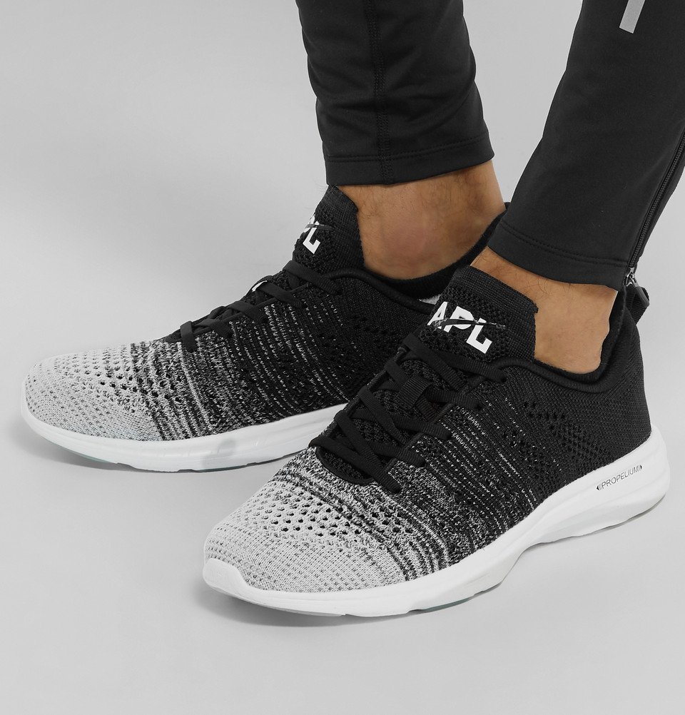 APL Athletic Propulsion Labs - TechLoom Pro Running Sneakers - Black ...