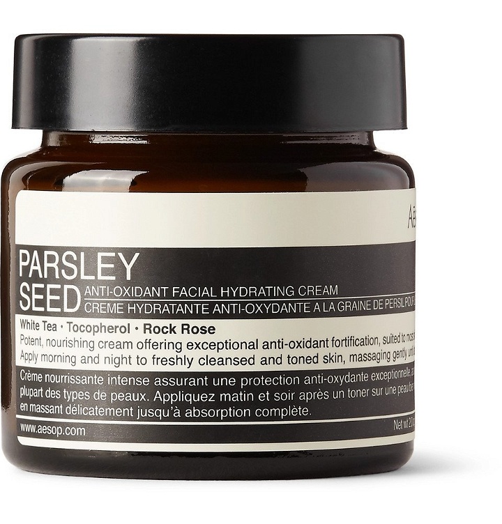 Photo: Aesop - Parsley Seed Anti-Oxidant Facial Hydrating Cream, 60ml - Men - Colorless