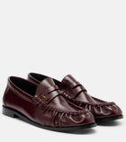 Saint Laurent Le Loafer leather penny loafers