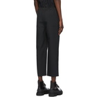 OAMC Black Drawcord Trousers