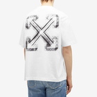 Off-White Men's Vibe Arrow Skate T-Shirt in White/Black