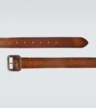 RRL Vincennes Medium leather belt