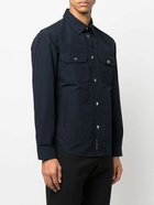 WOOLRICH - Multi-pocket Cotton Blend Shirt