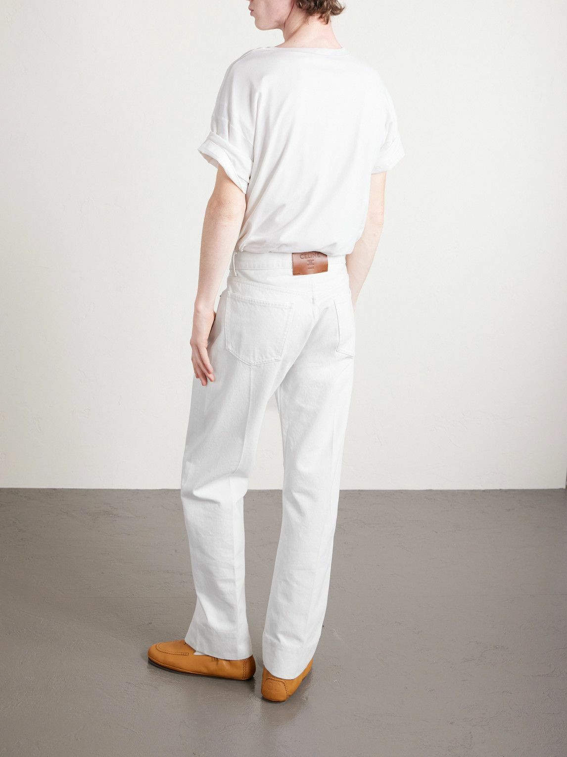 CELINE - Straight-Leg Jeans - White