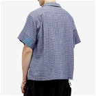 Story mfg. Men's PA Vacation Shirt in Check Scarecrow