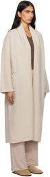 Lauren Manoogian Off-White Long Shawl Cardigan