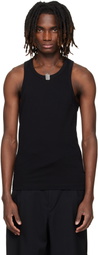 YOHJI YAMAMOTO Black Ultima PS Tank Top