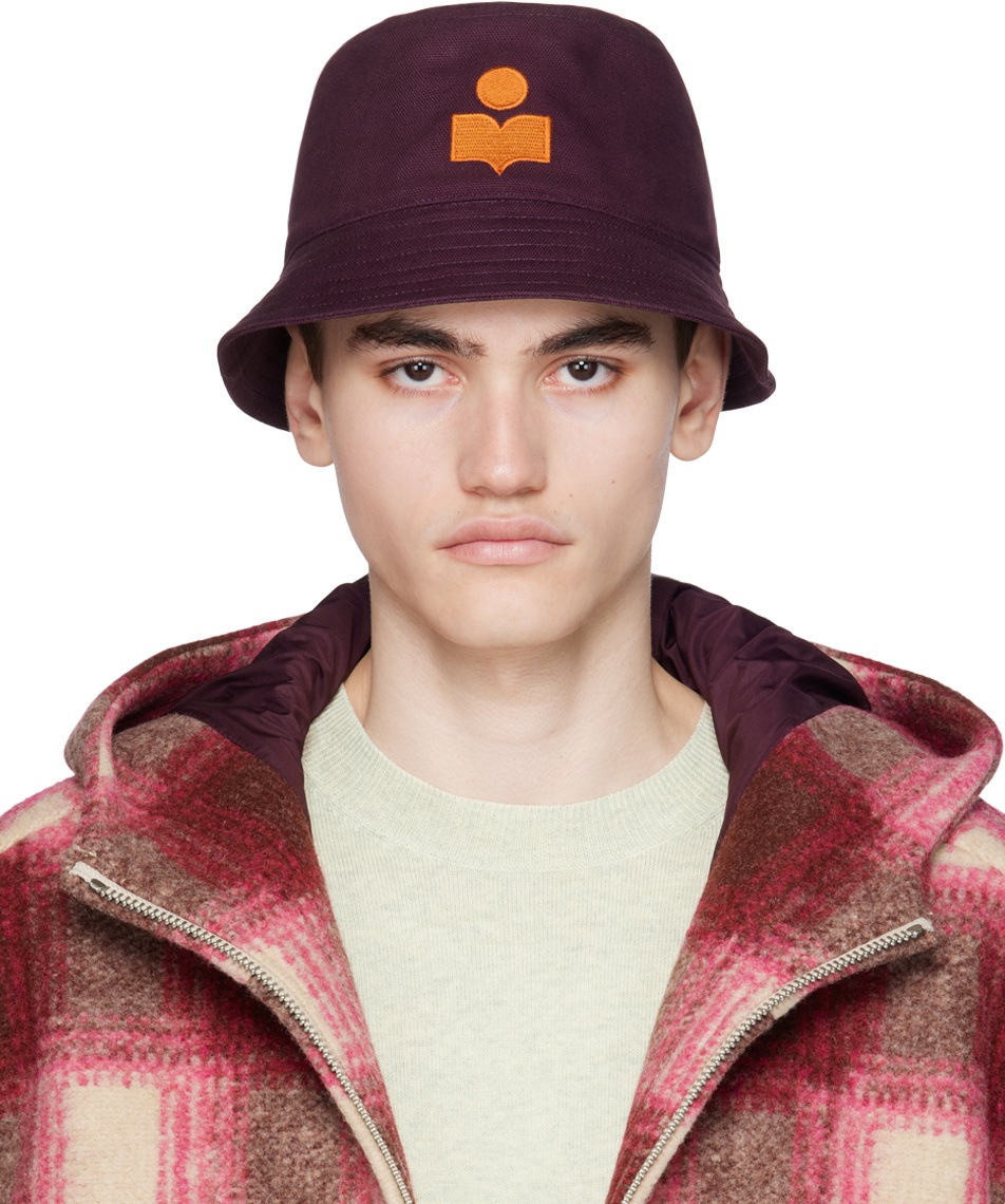 Isabel Marant Purple Haley Bucket Hat Isabel Marant display picture 3