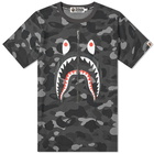 A Bathing Ape Colour Camo Shark Tee