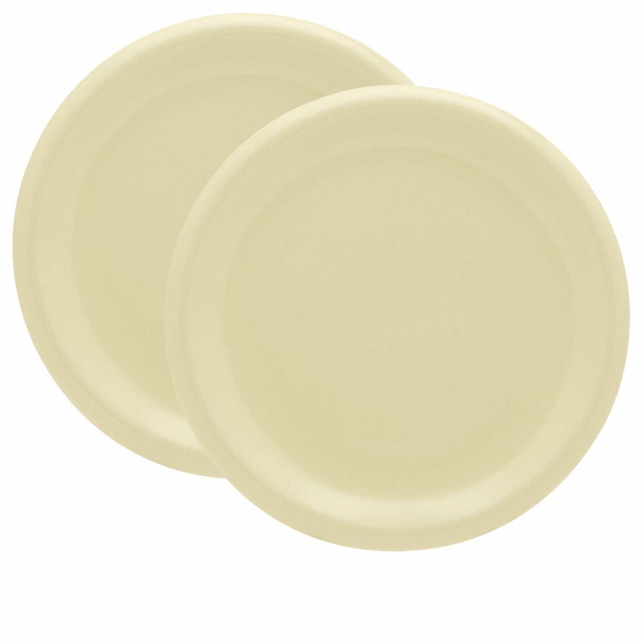 Photo: HAY Barro Dinner Plate - Set of 2 in Pistachio 
