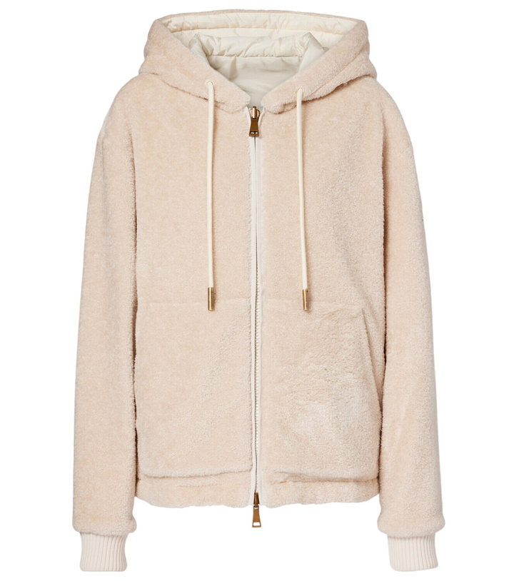 Photo: Moncler Terry zip-up hoodie