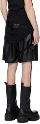 Rick Owens Black Concordians Double Wrap Vicious Belt