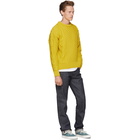 AMI Alexandre Mattiussi Yellow Irish Crewneck Sweater