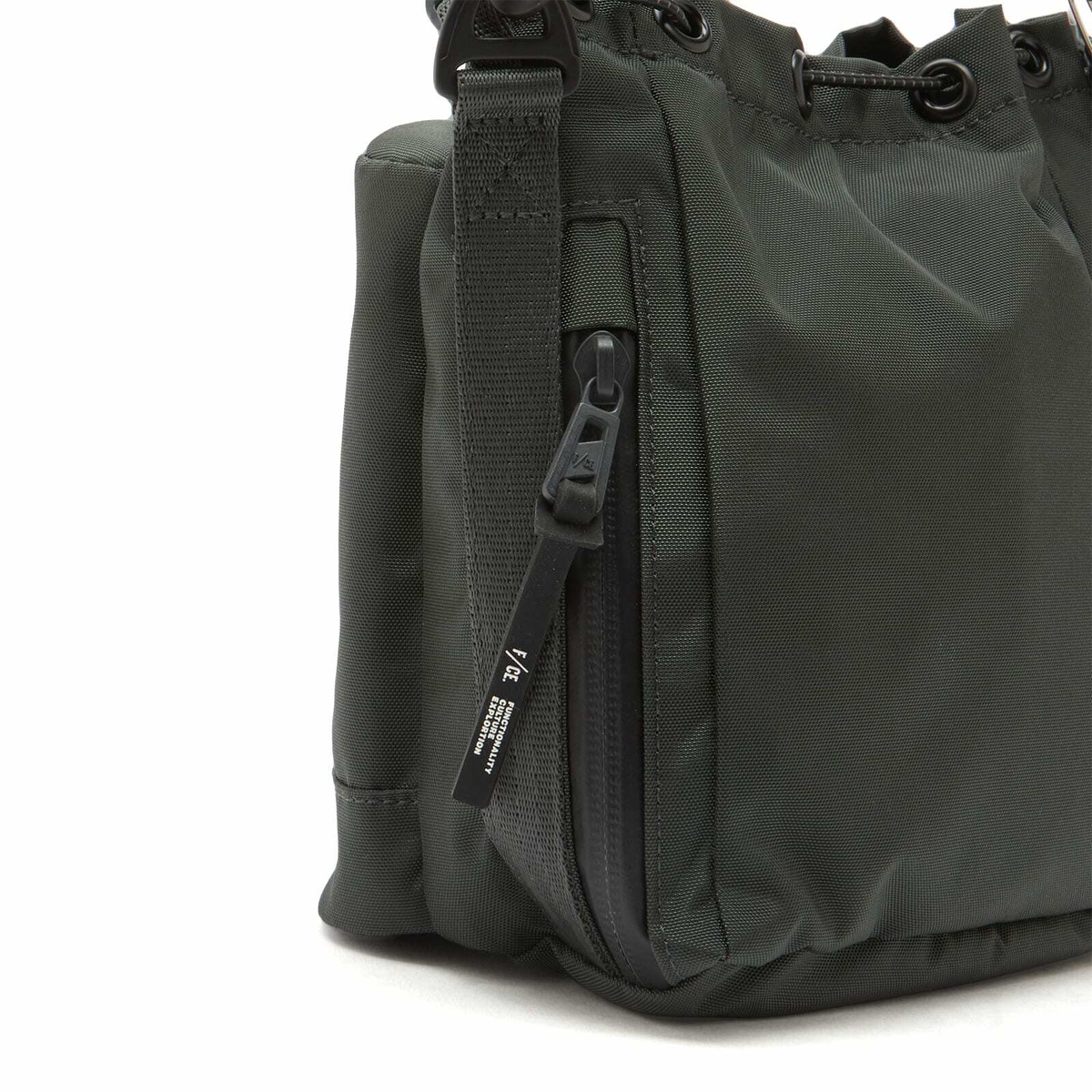 F/CE. 420 re/cor Tactical 2-Way Drawstring Bag in Grey 