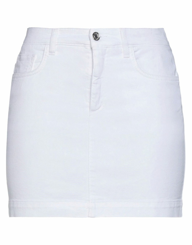 Photo: Dolce & gabbana Womens Denim skirt in White