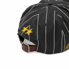 TwoJeys Men's Pinstripe Cap in Black/Yellow 
