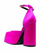 VERSACE - Satin Platform Pumps