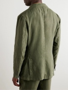 Boglioli - Unstructured Linen Suit Jacket - Green