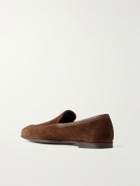 John Lobb - Tyne II Suede Loafers - Brown