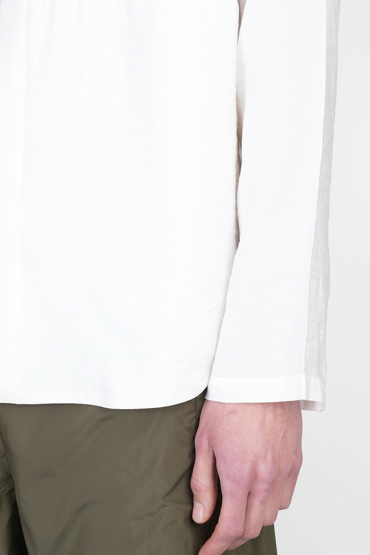 Ranra Maker Shirt In White Modal