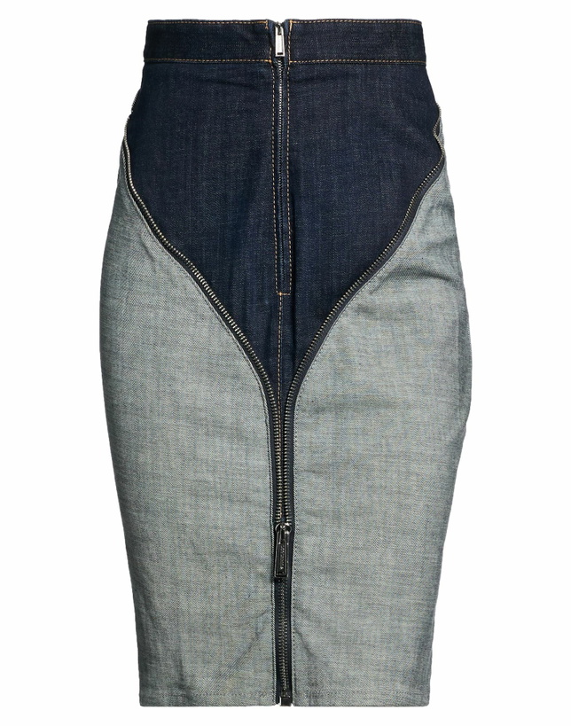 Photo: Dsquared2 Womens Denim skirt in Blue