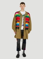 Serape Coat in Khaki