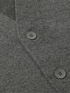 ATON - Knitted Cardigan - Gray