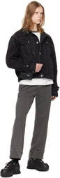 C2H4 Gray Garment-Dyed Sweatpants