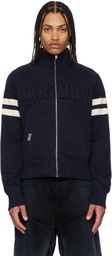 MISBHV Navy Zuma Zip Up Sweater