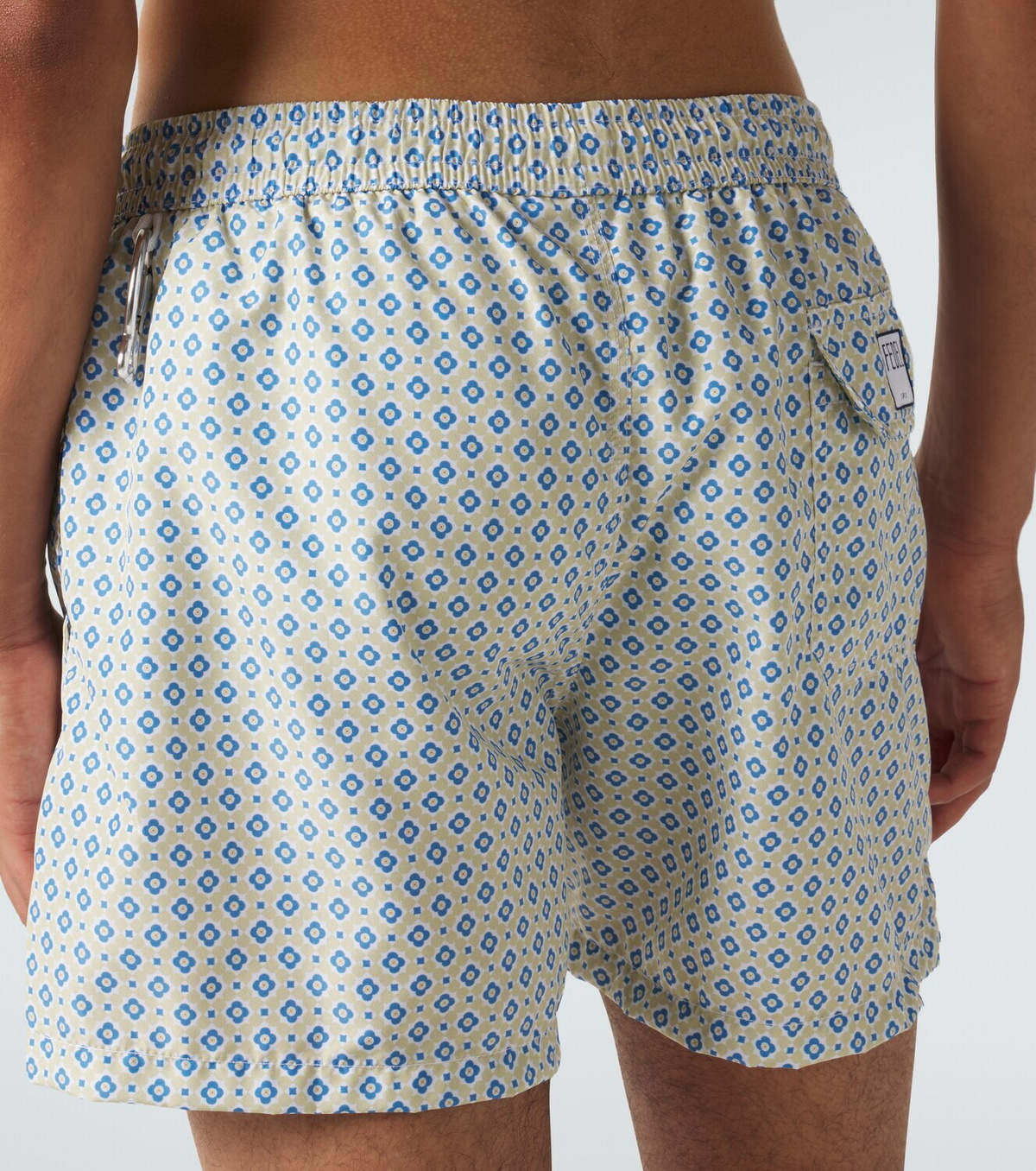 Fedeli Madeira printed swim trunks