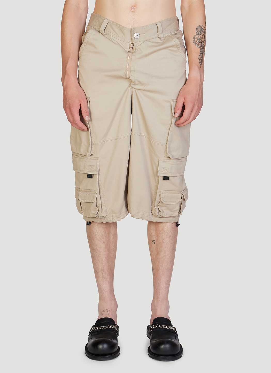 Martine Rose Pulled Cargo Shorts