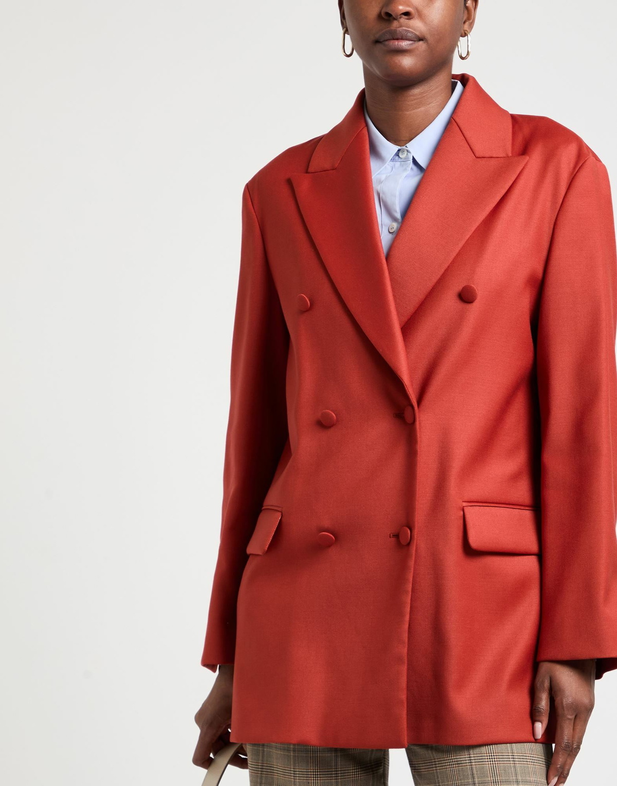 Rochas Womens Blazer Rust