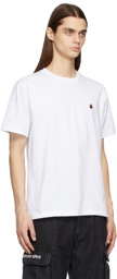 BAPE White Head One Point T-Shirt