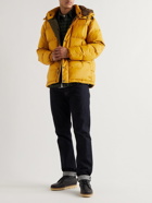 RRL - Brinklow Faux Fur-Trimmed Quilted Recycled Shell Hooded Jacket - Yellow