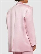 MAGDA BUTRYM - Silk Satin Oversized Blazer Jacket
