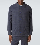 God's True Cashmere Checked cashmere overshirt