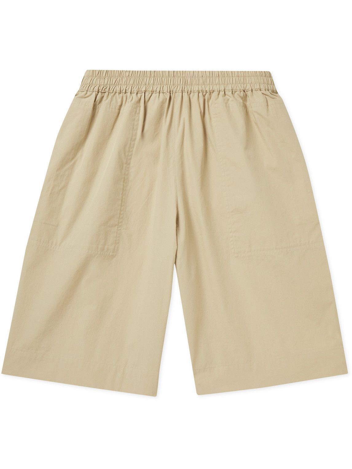 Studio Nicholson - Helix Wide-Leg Cotton-Poplin Shorts