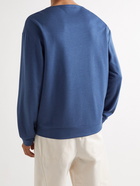 Giorgio Armani - Cotton-Blend Sweater - Blue