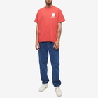 Sporty & Rich Men's Apple T-Shirt in Red/White