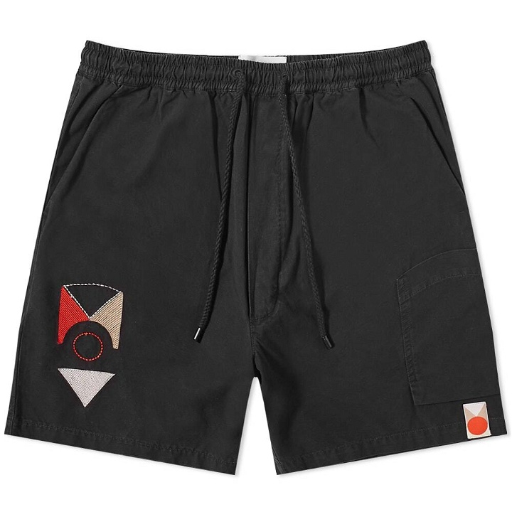 Photo: Folk Men's Assembly Cargo Short in Movement Embroidery