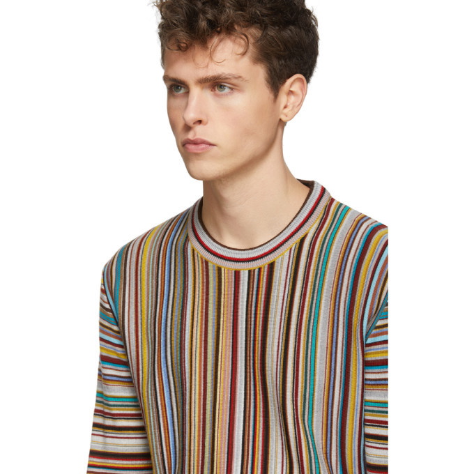 Paul Smith Multicolor Signature Stripe Sweater Paul Smith