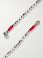 Roxanne Assoulin - Silver-Tone, Faux Pearl and Enamel Beaded Necklace