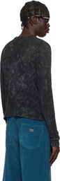 GUESS USA Black Front Lettering T-shirt