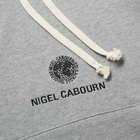 Nigel Cabourn Embroidered Globe Logo Hoody