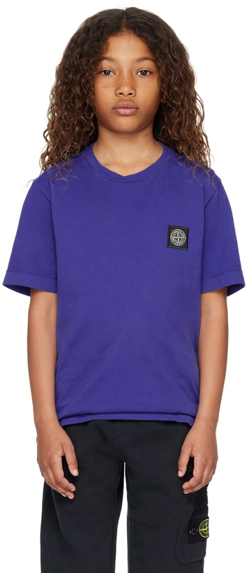 Photo: Stone Island Junior Kids Blue 20147 T-Shirt