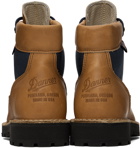 Danner Tan & Navy Danner Light Boots
